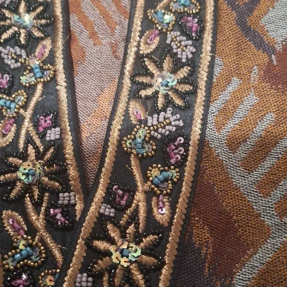 Soft Surroundings Asmara Embellished Topper wrap One size - Picture 5 of 7